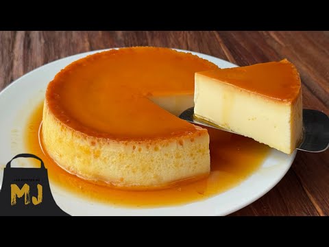 Flan de vainilla sin horno
