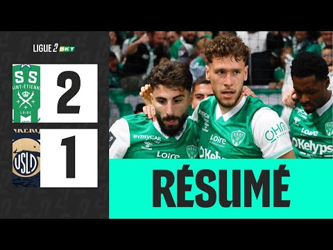 AS Association Sportive de Saint-Étienne Loire 2-1 USL Union Sportive du Littoral de Dunk...
