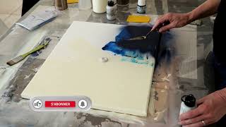 Abstrakte malerei/ How to paint/Demo Peinture abstraite/Abstract art /Pintura abstracta