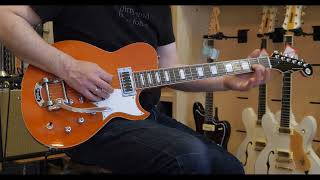 Video thumbnail for Reverend Contender RB Transparent Rock Orange by The Guitar bar