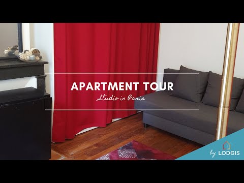 Apartment Tour // Furnished  23m2 in Paris – Ref : 11721145