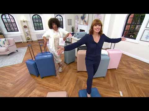 Heys 3-Piece Duraflex Airlite Luggage Set on QVC