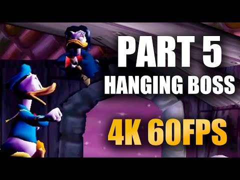 Donald Duck Goin' Quackers Part 5 Magica's Manor + Hanging Ghost Boss 4K 60fps