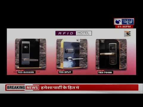 TES White Wall Mounted Hand Dryer, 220 V