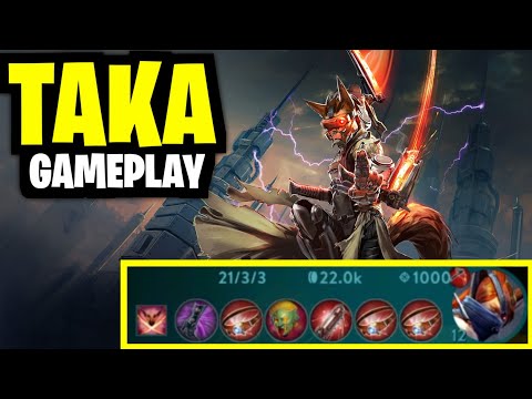 TAKA WP JUNGLE - RUSHER TAKA WITH TRIPLE TYRANT | VAINGLORY 5V5 |