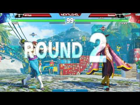 Street Fighter 5 Tournament: Next Level Battle Circuit V.25 - Flash (Vega) v Dieminion (FANG)