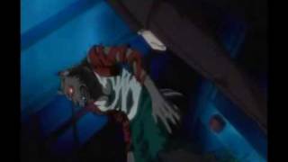 Anime werewolf slow motion hq