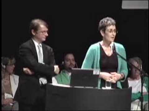 Global Greens 2008 - Ulrike Lunacek, Philippe Lambert-Europe