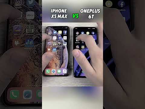 iPhone XS Max vs OnePlus 6T Speed Test! 📱⚡ Old Flagships Battle!#shorts#viralvideo
