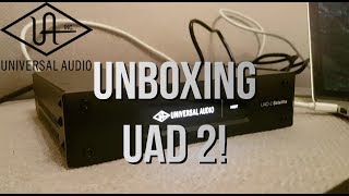 Video thumbnail for Unboxing UAD 2 SATELLITE! How To Install UAD Plugins by Josh Le Tissier
