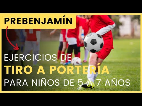 EJERCICIOS de FINALIZACIÓN para niños. PREBENJAMIN 👟⚽️