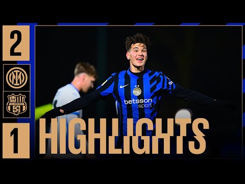 2️⃣  GOL PER LA VITTORIA | INTER 2-1 SASSUOLO | HIGHLIGHTS COPPA ITALIA PRIMAVERA 24/25 ⚽⚫🔵