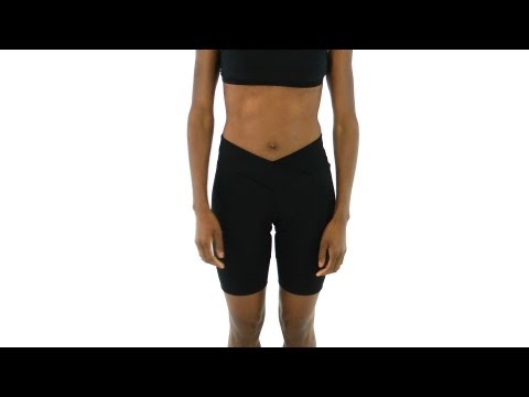 Sheila Moon Women's Athena Cycling Shorts - 8' | SwimOutlet.com