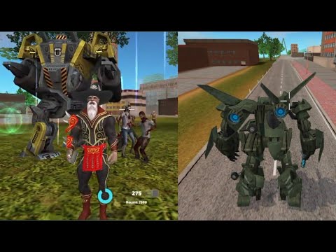 jadugar kills zombies |rope hero voice town game main zombie kills