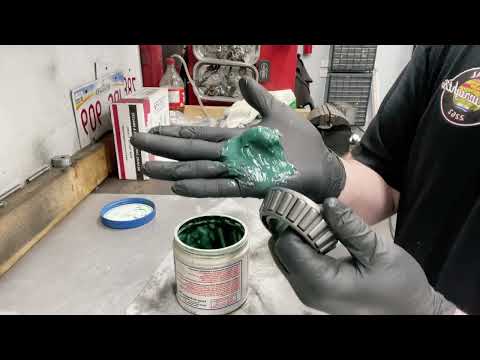Garage Quick Tip EP 9 - Greasing a bearing by hand. #bearing #grease #diy