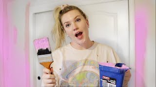giving my bedroom a SHOCKING makeover