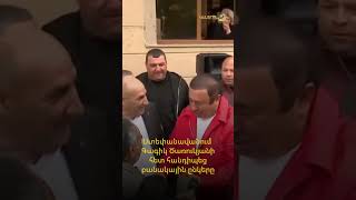 Ստեփանավանում Գագիկ Ծառուկյանի հետ հանդիպեց բանակային ընկերը