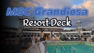 MSC Grandiosa - Resort Deck