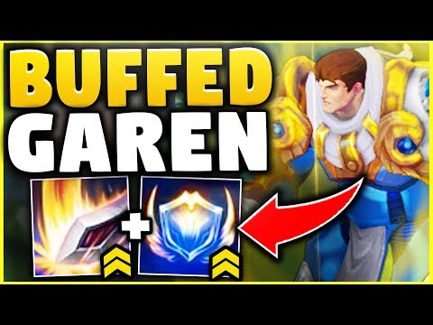 YOU WON'T BELIEVE HOW STRONG THE NEW GAREN BUFFS ARE! (GOD-TIER TOP LANER) - League of Legends