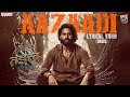 Aazaadi Lyrical Video Hindi Thandel Naga Chaitanya Sai Pallavi Chandoo Mondeti DSP