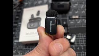 Inexpensive but effective wireless lav mics - Mini Wireless Microphone for iPhone Android Tablets, L