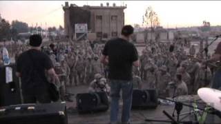 The Vandals Play For U.S. Troops in Iraq. (Sadr City)- Nice Army Moshpit