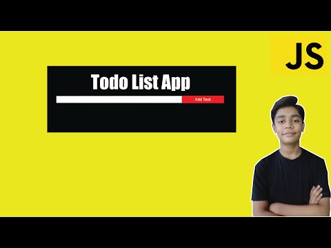 Javascript Course Project Based Learning Todo List Using Javascript Project 38