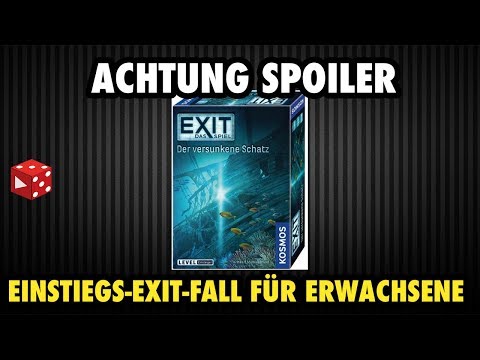 ACHTUNG SPOILER: Exit: Der versunkene Schatz - Live Let's Play zu viert - Einstiegsfall