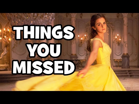 BEAUTY AND THE BEAST Final Trailer EASTER EGGS & Things You Missed (2017)