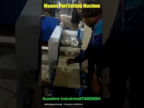 Momos Puri Cutting Machine Small Momos Machine