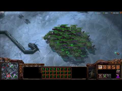 StarCraft II LotV: Swarm Hosts Versus Orbital Command