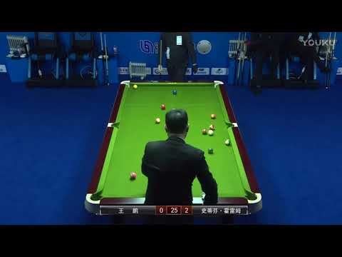 Wang Peng VS Stephen Holem - 2017 World Chinese 8 Ball Masters Grand Final