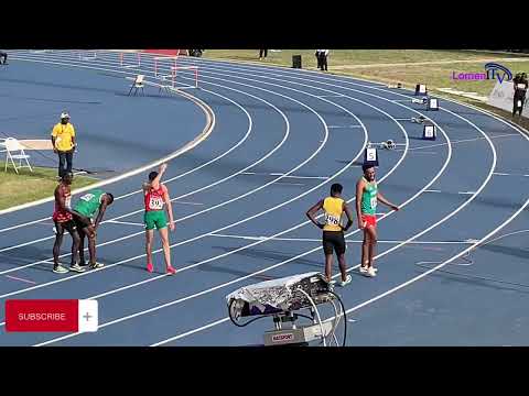 Men’s 400m hurdles. Round 1. Heat 1. 13th All African Games. Accra2023.