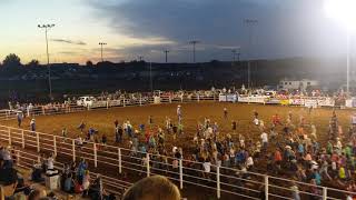 preview picture of video 'Snowflake Rodeo July 21, 2018 kids money chase.'