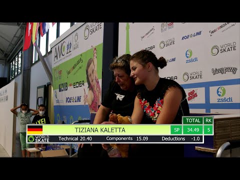 AWC22 - Tiziana Kaletta - Free: Short Program (17.05.2022)
