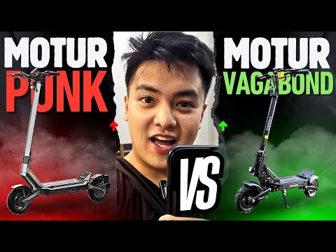 Battle of the Bestselling Electric Scooters! MOTUR PUNK vs MOTUR VAGABOND! 💥💨