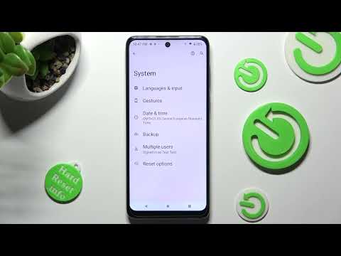 How to Enter and Manage the Text Correction Options on a MOTOROLA Moto E32s