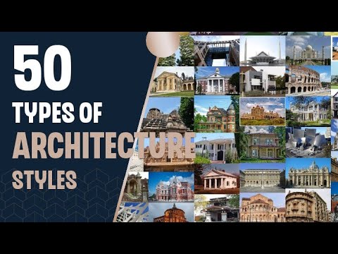 50 Types of Architecture Style #architect #architecture #architecturalstyle