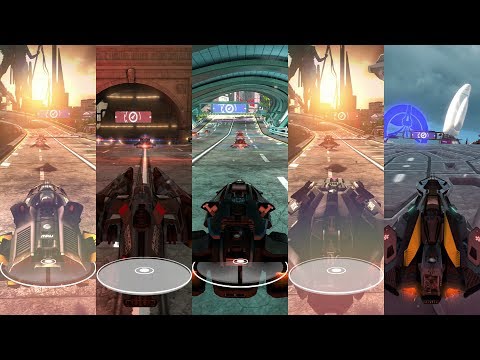 Wipeout Omega Collection | 2048 Campaign | All Prototype Challenges