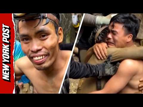 Miners Stuck 800 ft Underground Emerge Shocked and Exhausted