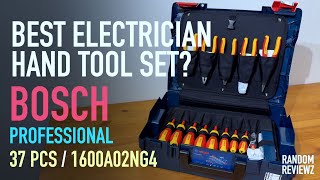 Elektrikársky kufor BOSCH 37-dielny Professional