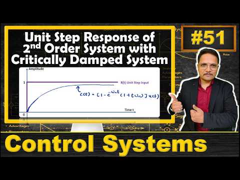 Second Order Systems Examples Unit Step Response of Critically Damped 2nd Order System Explained Basics,