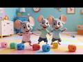 Five Little Mice Scamper Scamper Scamper Fun Animal Songs Nursery Rhymes