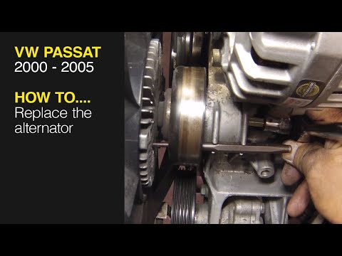 How to Replace the alternator on a VW Passat 2000 to 2005