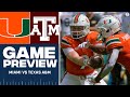College Football Week 3 PREVIEW: No. 13 Miami vs No. 24 Texas A&M BEST BETS, O/U & MORE | CBS Sports