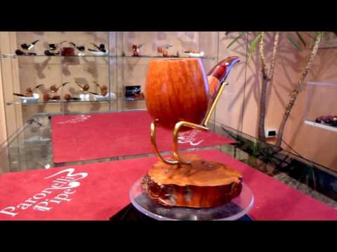 Pipa in radica bent fatta a mano - www.paronellipipe.it