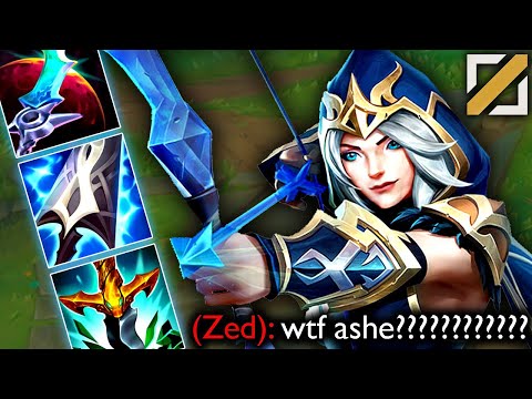 MID LANE ASHE IS OP (1-SHOTS WITH LETHALITY)