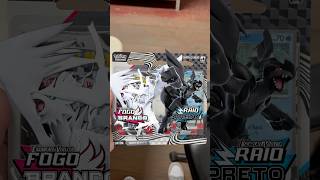 Abrindo quad de raio e fogo. Hiper foco no VICTINHO ON! 🙏🏻 #pokemontcg #cartaspokemon