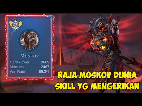 Meta Hero Moskov Terbaru Bikin Cepet Kaya Di EarlyGame - Top 1 Global Moskov Mobile Legends