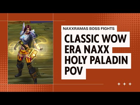 Classic WoW Naxxramas Holy Paladin POV